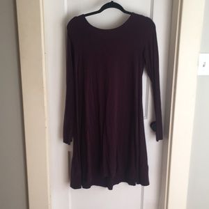 Express long sleeved dress